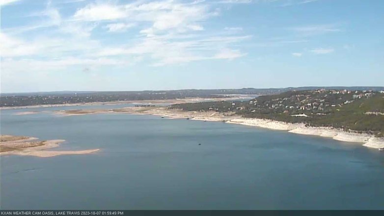 Lake Travis webcam, October 7, 2023 2:00 PM CT
