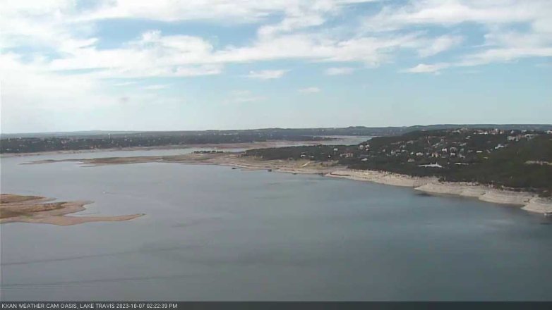 Lake Travis webcam, October 7, 2023 2:25 PM CT