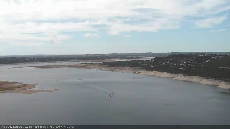 Lake Travis webcam, October 7, 2023 3:00 PM CT