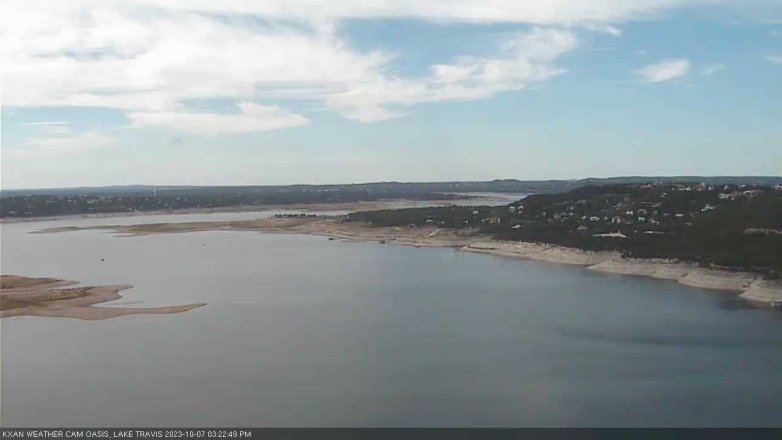 Lake Travis webcam, October 7, 2023 3:25 PM CT
