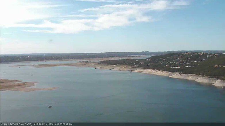 Lake Travis webcam, October 7, 2023 4:00 PM CT
