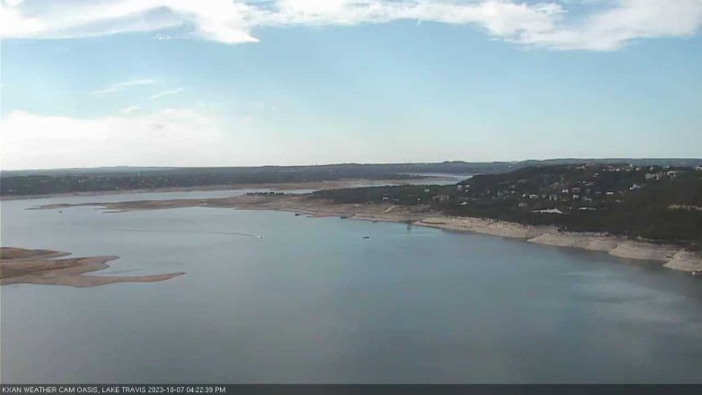 Lake Travis webcam, October 7, 2023 4:25 PM CT