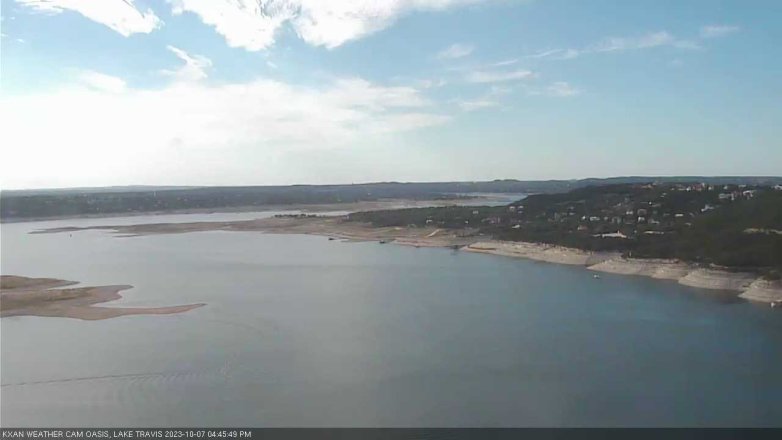 Lake Travis webcam, October 7, 2023 4:45 PM CT