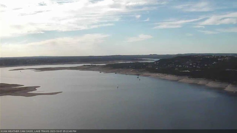 Lake Travis webcam, October 7, 2023 5:25 PM CT