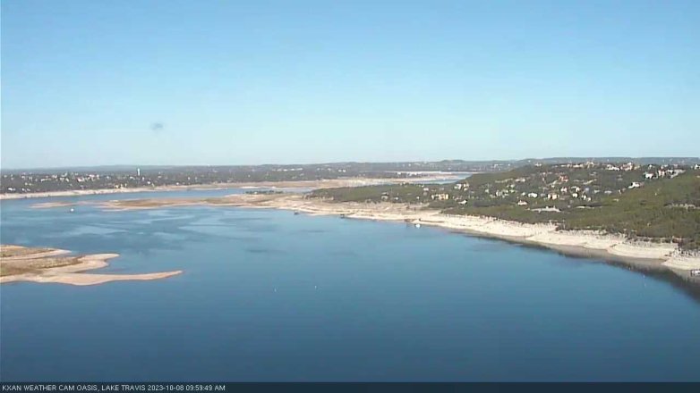 Lake Travis webcam, October 8, 2023 10:00 AM CT