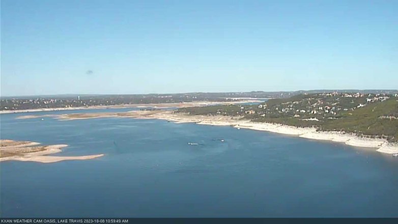 Lake Travis webcam, October 8, 2023 11:00 AM CT