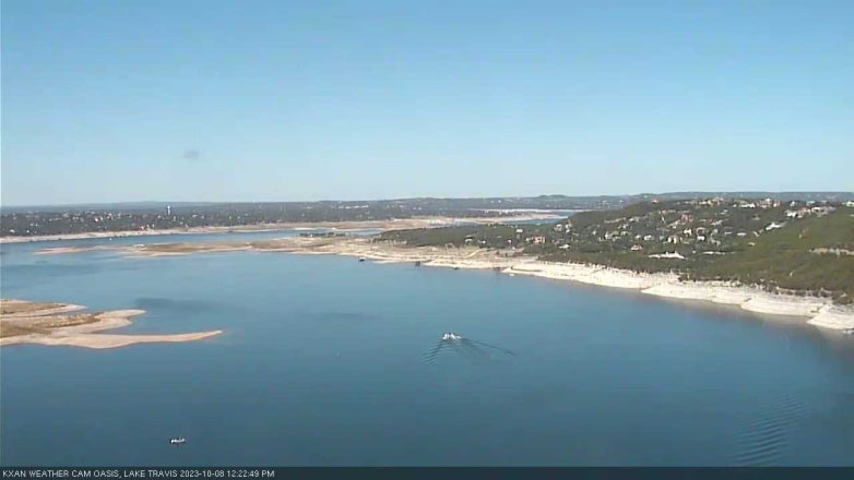 Lake Travis webcam, October 8, 2023 12:25 PM CT