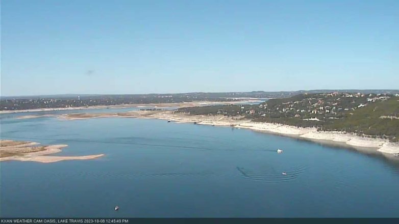 Lake Travis webcam, October 8, 2023 12:45 PM CT