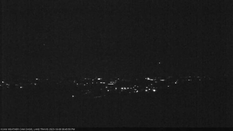 Lake Travis webcam, October 8, 2023 8:45 PM CT