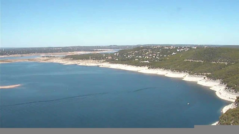 Lake Travis webcam, October 9, 2023 11:25 AM CT