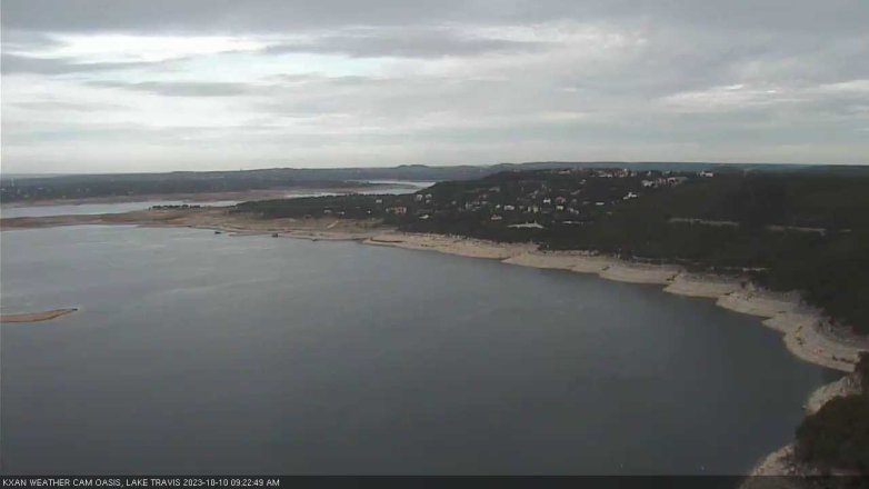 Lake Travis webcam, October 10, 2023 9:25 AM CT