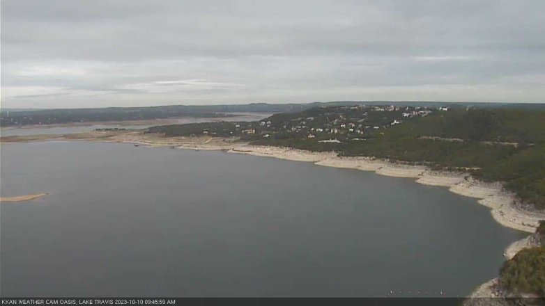 Lake Travis webcam, October 10, 2023 9:45 AM CT