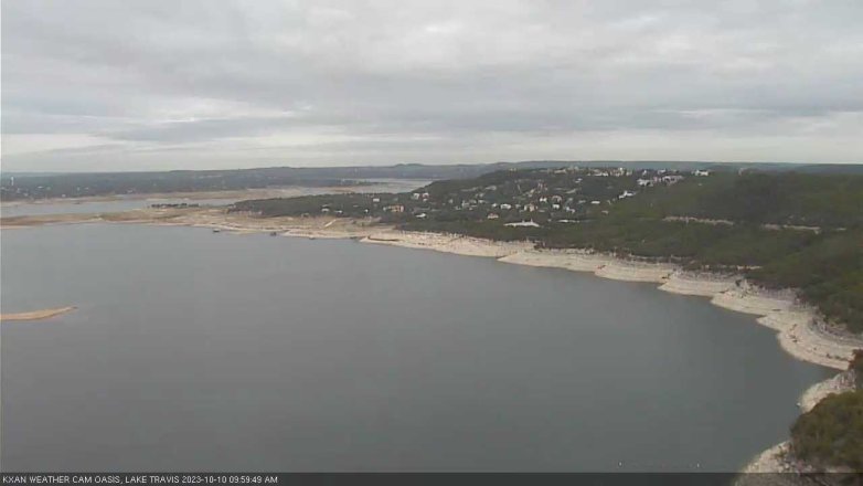Lake Travis webcam, October 10, 2023 10:00 AM CT
