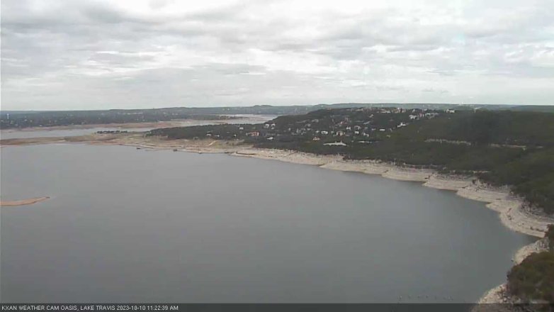 Lake Travis webcam, October 10, 2023 11:25 AM CT