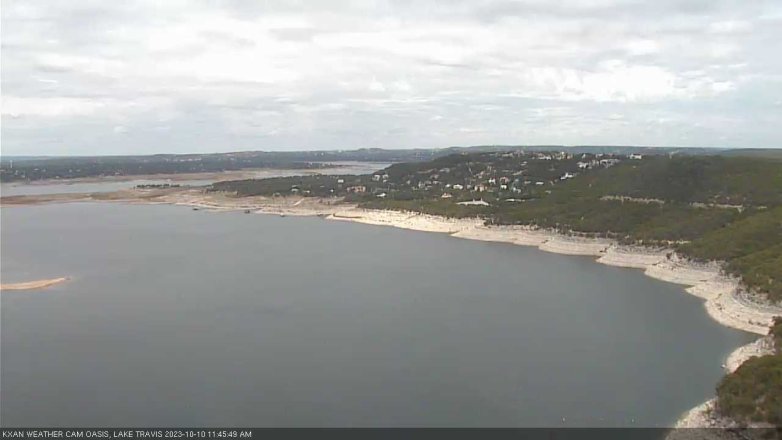 Lake Travis webcam, October 10, 2023 11:45 AM CT