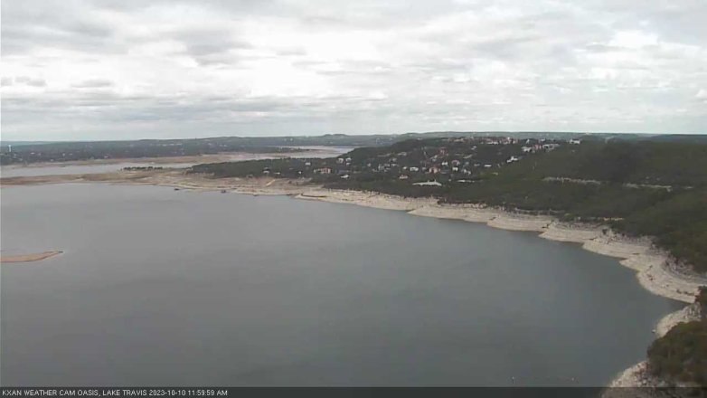 Lake Travis webcam, October 10, 2023 12:00 PM CT
