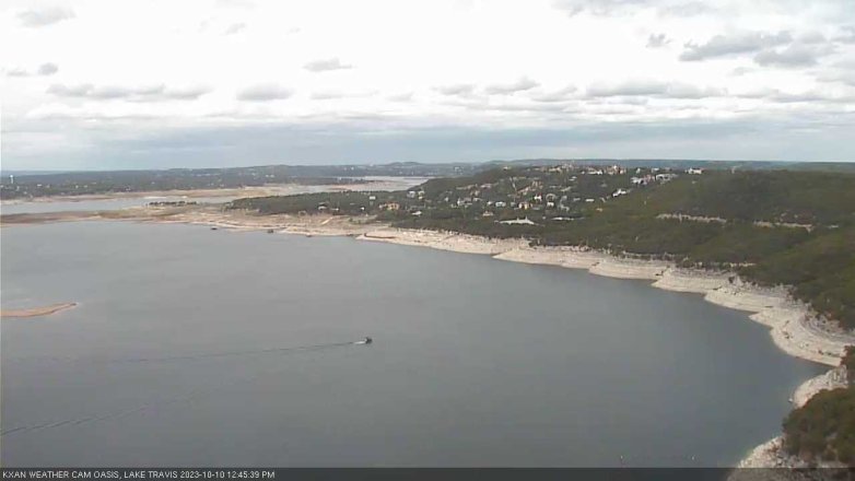Lake Travis webcam, October 10, 2023 12:45 PM CT