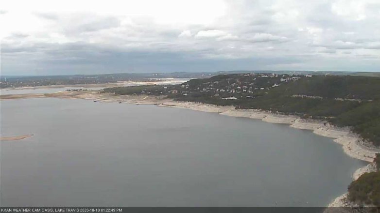Lake Travis webcam, October 10, 2023 1:25 PM CT