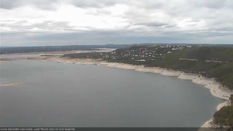 Lake Travis webcam, October 10, 2023 2:00 PM CT