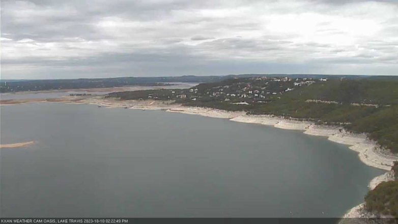 Lake Travis webcam, October 10, 2023 2:25 PM CT