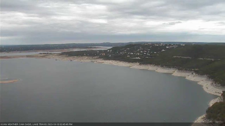 Lake Travis webcam, October 10, 2023 2:45 PM CT