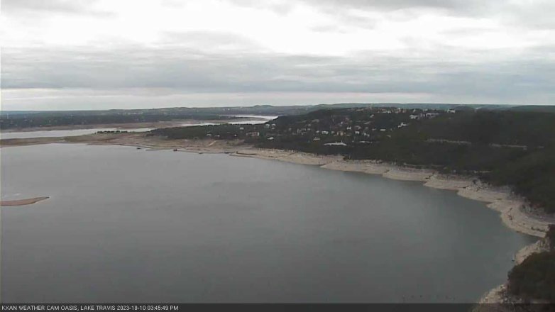 Lake Travis webcam, October 10, 2023 3:45 PM CT