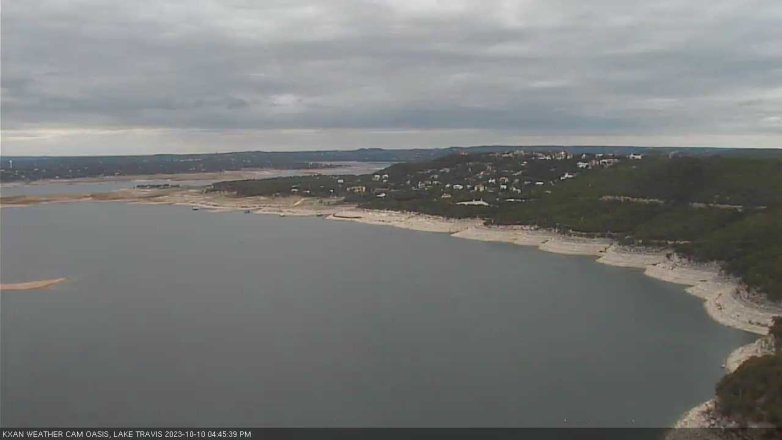 Lake Travis webcam, October 10, 2023 4:45 PM CT