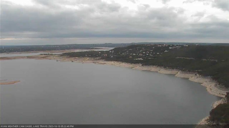 Lake Travis webcam, October 10, 2023 5:25 PM CT