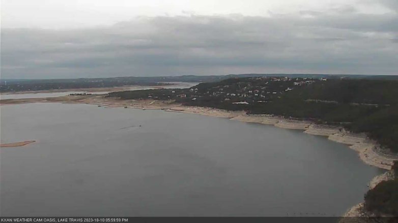 Lake Travis webcam, October 10, 2023 6:00 PM CT