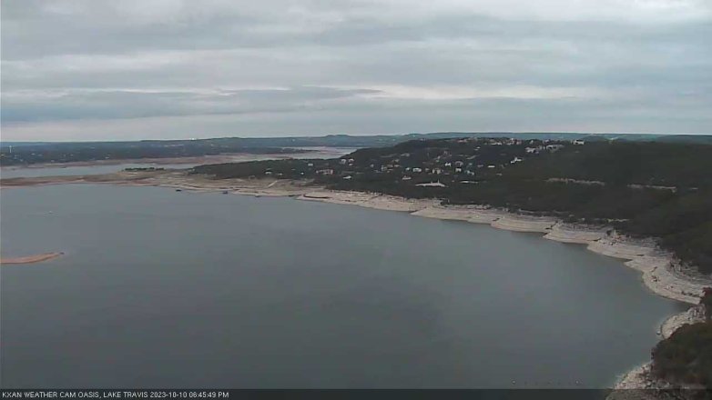 Lake Travis webcam, October 10, 2023 6:45 PM CT