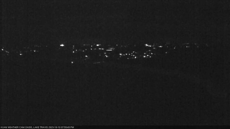 Lake Travis webcam, October 10, 2023 8:00 PM CT