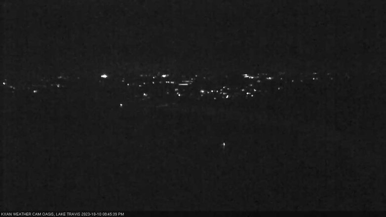 Lake Travis webcam, October 10, 2023 8:45 PM CT