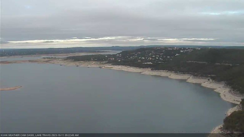 Lake Travis webcam, October 11, 2023 9:25 AM CT
