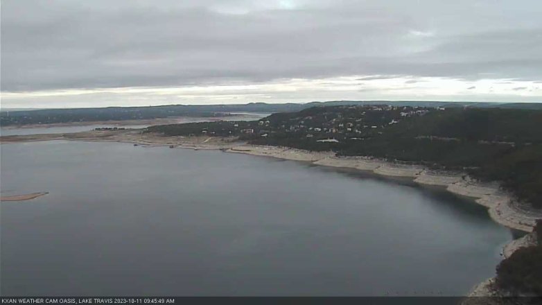 Lake Travis webcam, October 11, 2023 9:45 AM CT