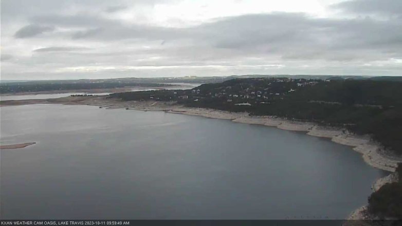 Lake Travis webcam, October 11, 2023 10:00 AM CT