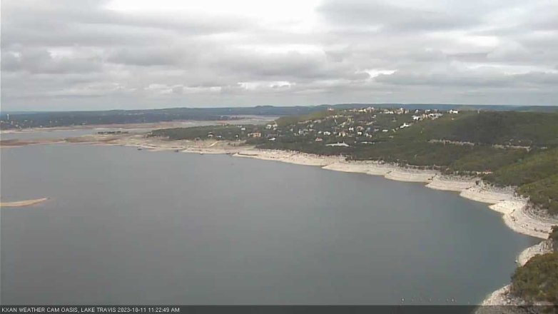 Lake Travis webcam, October 11, 2023 11:25 AM CT