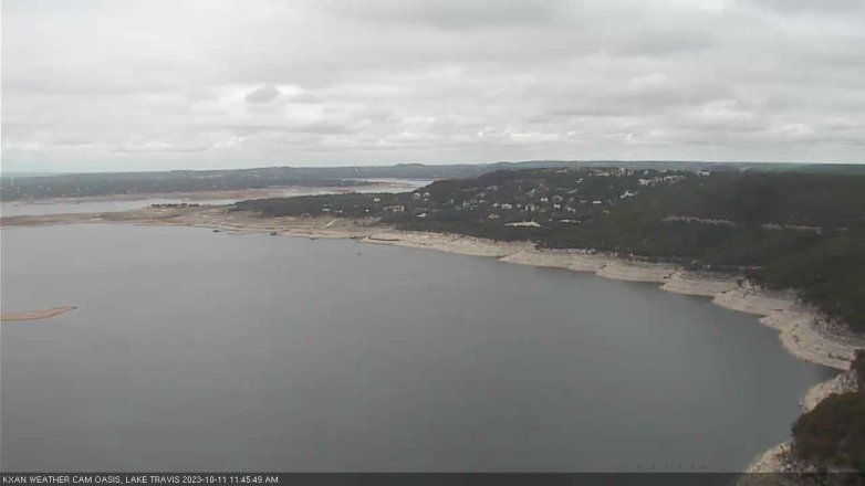 Lake Travis webcam, October 11, 2023 11:45 AM CT