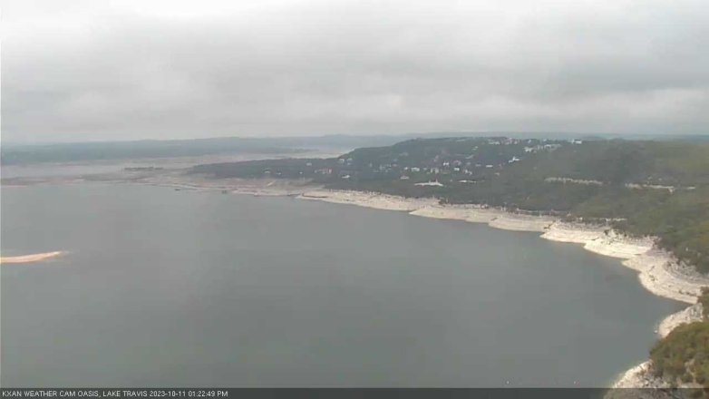 Lake Travis webcam, October 11, 2023 1:25 PM CT