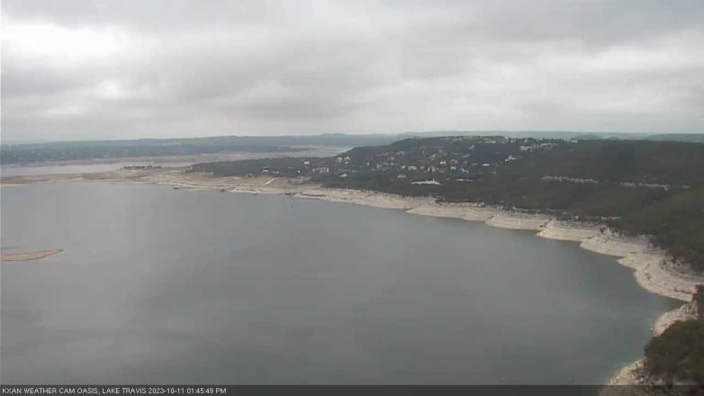 Lake Travis webcam, October 11, 2023 1:45 PM CT