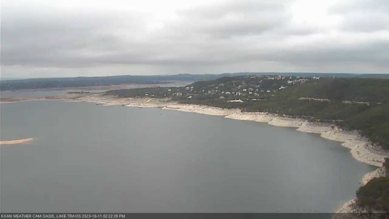 Lake Travis webcam, October 11, 2023 2:25 PM CT
