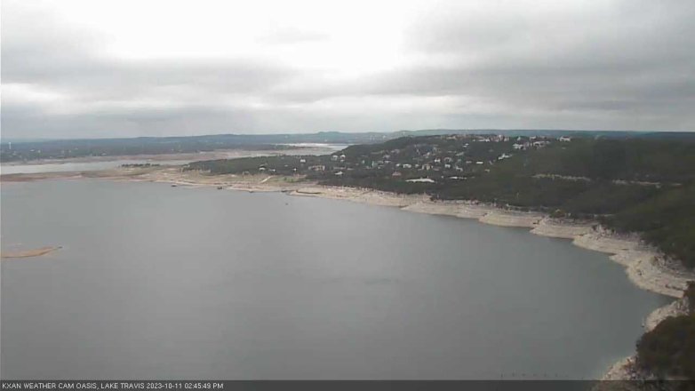 Lake Travis webcam, October 11, 2023 2:45 PM CT