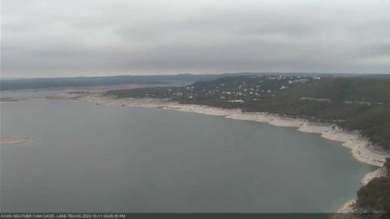 Lake Travis webcam, October 11, 2023 3:45 PM CT