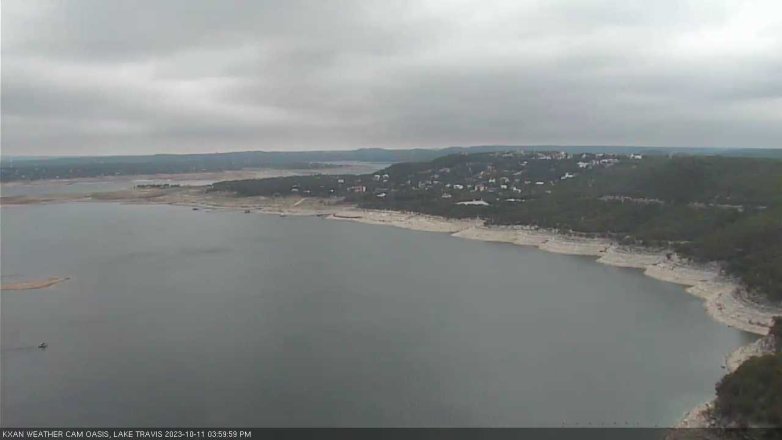 Lake Travis webcam, October 11, 2023 4:00 PM CT