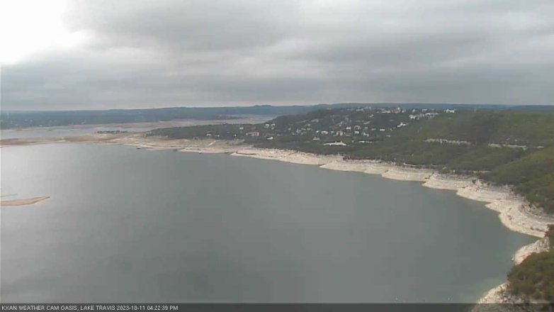 Lake Travis webcam, October 11, 2023 4:25 PM CT