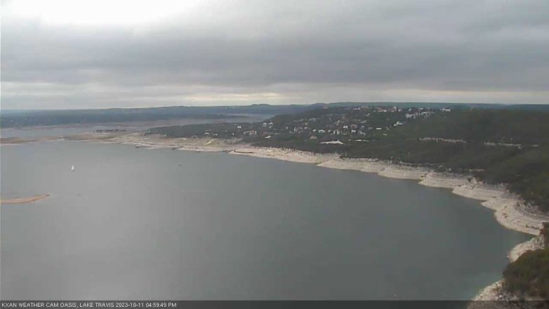 Lake Travis webcam, October 11, 2023 5:00 PM CT