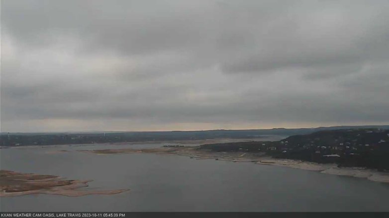 Lake Travis webcam, October 11, 2023 5:45 PM CT