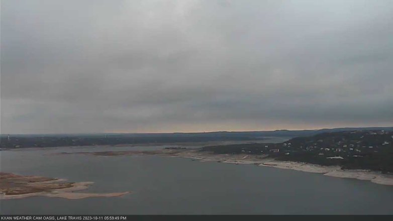Lake Travis webcam, October 11, 2023 6:00 PM CT
