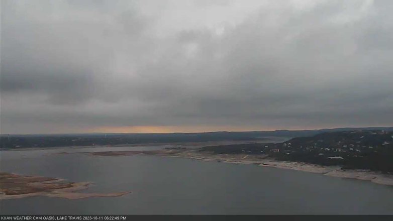 Lake Travis webcam, October 11, 2023 6:25 PM CT