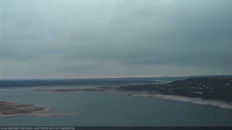 Lake Travis webcam, October 11, 2023 7:00 PM CT