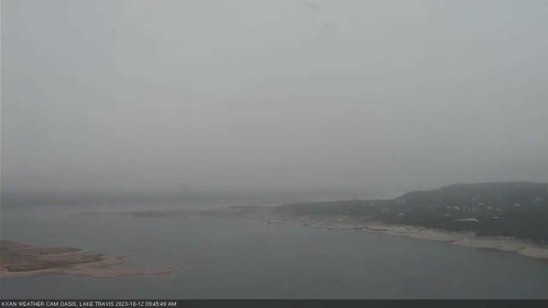 Lake Travis webcam, October 12, 2023 9:45 AM CT